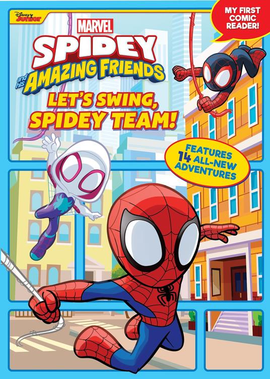 Spidey and His Amazing Friends: Let's Swing, Spidey Team! - Steve Behling - ebook