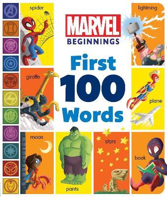 Marvel Beginnings: First 100 Words - Sheila Sweeny Higginson - cover
