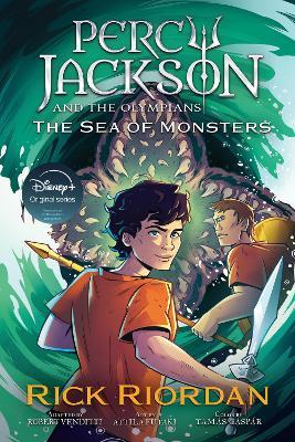 Percy Jackson and the Olympians The Sea of Monsters The Graphic Novel (paperback) - Rick Riordan - cover