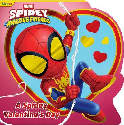 Spidey and His Amazing Friends: A Spidey Valentine's Day - Steve Behling - cover