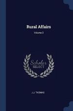 Rural Affairs; Volume 3