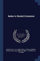 Index to Dental Literature - cover