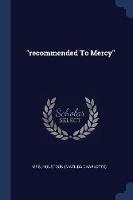 Recommended to Mercy - cover