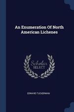 An Enumeration of North American Lichenes