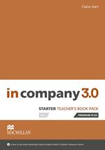 In Company 3.0. Starter. Teacher's book premium plus pack. Con espansione online
