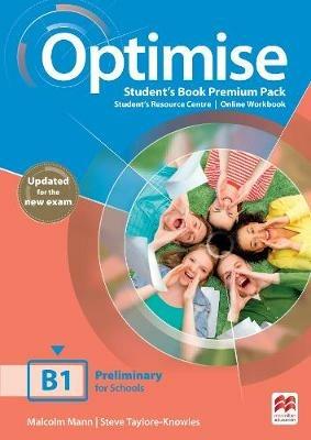 Optimise B1 Student's Book Premium Pack - Malcolm Mann,Steve Taylore-Knowles - cover