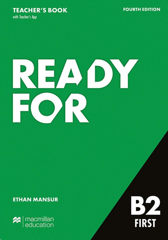 Ready for first. B2. Teacher's edition. Con app - Ethan Mansur - copertina