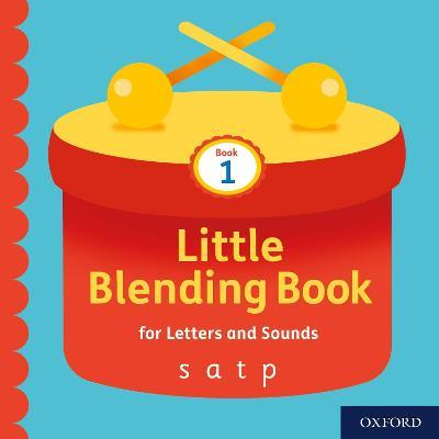 Little Blending Books for Letters and Sounds: Book 1 - cover