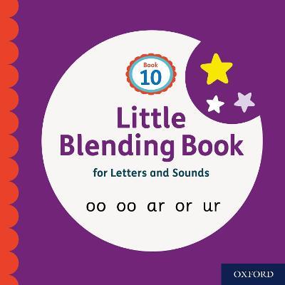 Little Blending Books for Letters and Sounds: Book 10 - cover