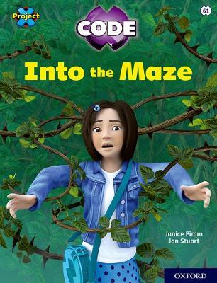 Project X CODE: Lime Book Band, Oxford Level 11: Maze Craze: Into the Maze - Janice Pimm - cover