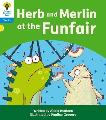 Oxford Reading Tree: Floppy's Phonics Decoding Practice: Oxford Level 3: Herb and Merlin at the Funfair - Abbie Rushton - cover