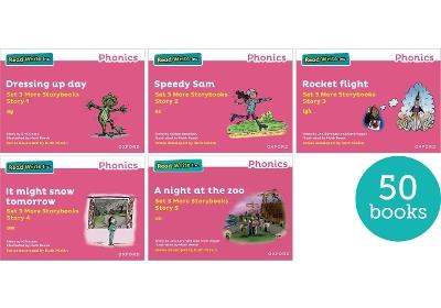 Read Write Inc. Phonics: Pink Set 3 More Storybooks (Pack of 50) - Adrian Bradbury,Jan Burchett,Sara Vogler - cover