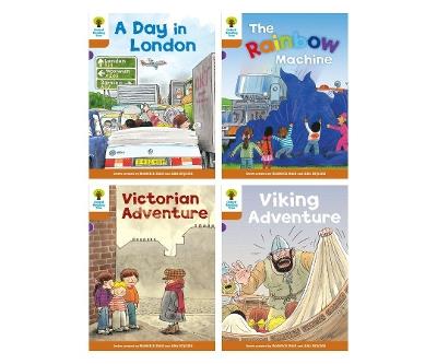 Oxford Reading Tree: Biff, Chip and Kipper Stories: Oxford Level 8: Mixed Pack of 4 - Roderick Hunt - cover