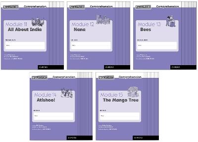 Read Write Inc. Comprehension: Modules 11-15 Class Pack of 50 (10 of each title) - cover