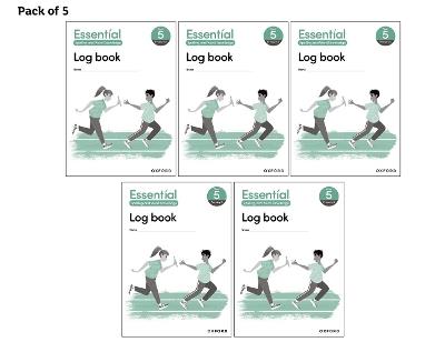 Essential Spelling and Word Knowledge: Year 5: Year 5 Log Book Pack of 5 - Claire Hewitt - cover
