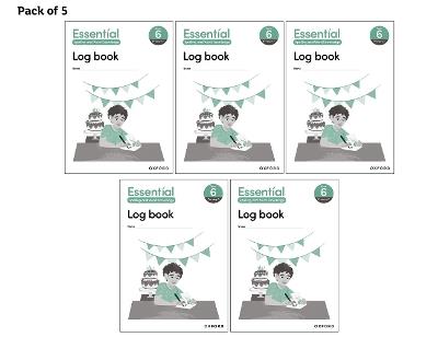 Essential Spelling and Word Knowledge: Year 6: Year 6 Log Book Pack of 5 - Claire Hewitt - cover