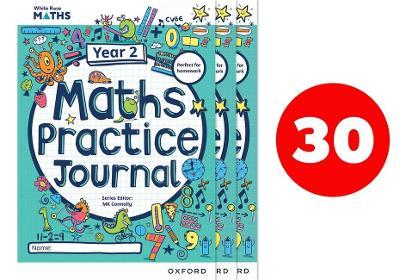 White Rose Maths Practice Journals Year 2 Workbooks: Pack of 30 - Mary-Kate Connolly - cover