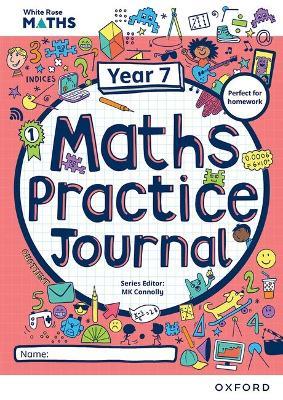 White Rose Maths Practice Journals Year 7 Workbook: Single Copy - Matthew Ainscough - cover