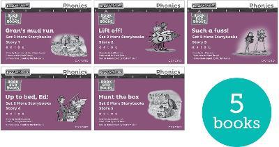 Read Write Inc. Phonics: Purple Set 2 More Black & White Storybooks (Pack of 5) - Gill Munton,Jan Burchett,Sara Vogler - cover