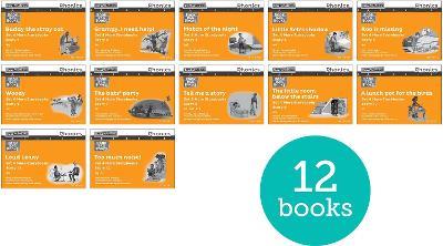 Read Write Inc. Phonics: Orange Set 4 More Black & White Storybooks (Pack of 12) - Adrian Bradbury,Catherine Baker,Jan Burchett - cover