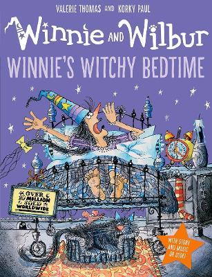 Winnie & Wilbur: Winnie's Witchy Bedtime PB & Audio - Valerie Thomas - cover