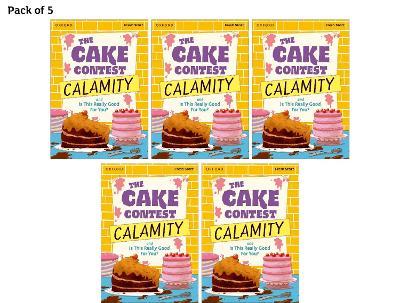 Read Write Inc. Fresh Start Readers: Book 9: The Cake Contest Calamity & Is This Really Good For You? - Pack of 5 - Adrian Bradbury,Abigail Flint - cover