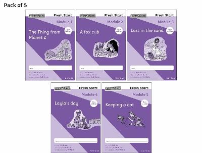 Read Write Inc. Fresh Start: 2024 Modules 1-5 - Pack of 5 - Gill Munton,Abbie Rushton - cover