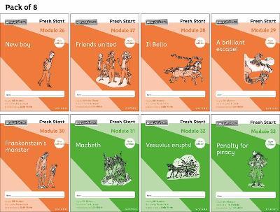 Read Write Inc. Fresh Start: 2024 Modules 26-33 - Pack of 8 - Gill Munton,Narinder Dhami - cover