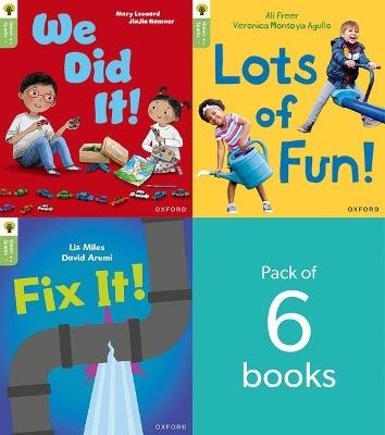 Oxford Reading Tree Green Sparks: level 2 LEVEL 2 PACK of 6 - Miles,Jackson,Hamner - cover