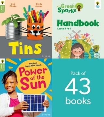 Oxford Reading Tree Green Sparks: Level 1 to Level 6 Singles Pack - Munton,Baker,Heddle - cover