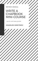 Write a Chapbook Mini-Course