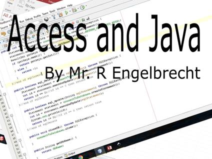 Java and Access