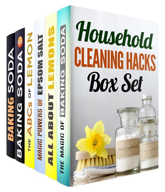 Household Cleaning Hacks: Baking Soda, Epsom Salt and Lemon Recipes to Keep Your Home Clean and Fresh