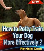 How to Potty Train Your Dog More Effectively ?