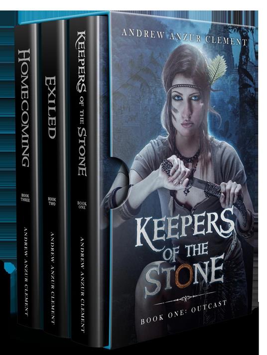 Keepers of the Stone: The Complete Historical Fantasy Trilogy - Andrew Anzur Clement - ebook