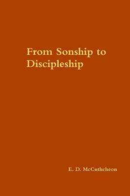 From Sonship to Discipleship - David Montgomery - cover
