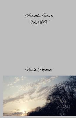 ARTICOLE, ESEURI Vol. XIV - Vavila Popovici - cover