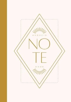 Aesthetic A5 Paperback Notebook: Citrine Version - Audacia - cover