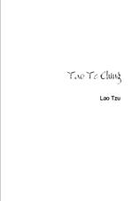 Tao Te Ching