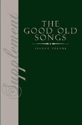 The Good Old Songs Supplement - David Montgomery - cover