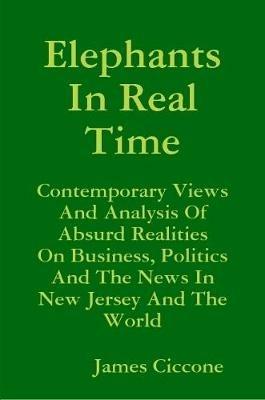 Elephants In Real Time - James Ciccone - cover