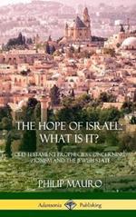 The Hope of Israel; What Is It?: Old Testament Prophecies Concerning Zionism and the Jewish State (Hardcover)