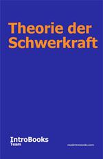 Theorie der Schwerkraft