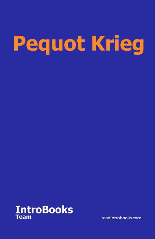 Pequot Krieg