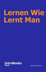 Lernen Wie Lernt Man