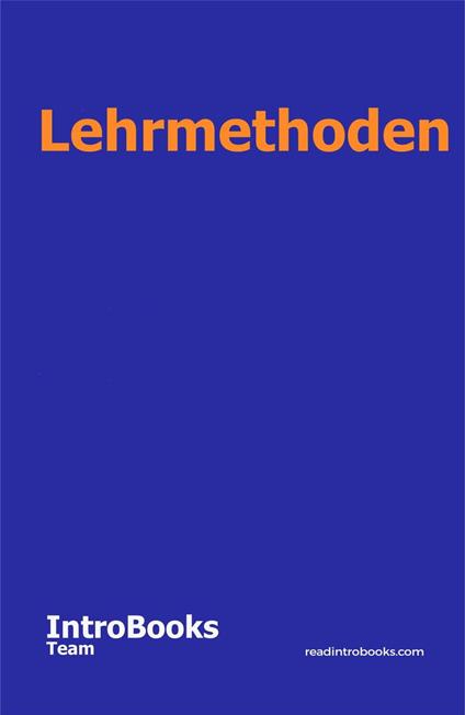 Lehrmethoden