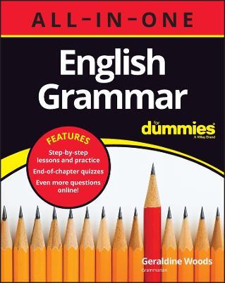 English Grammar All-in-One For Dummies (+ Chapter Quizzes Online) - Geraldine Woods - cover