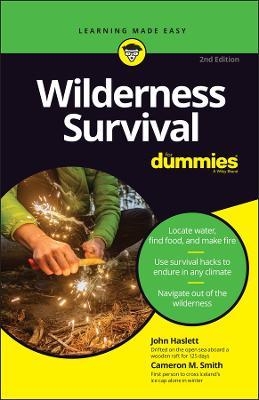 Wilderness Survival For Dummies - John F. Haslett,Cameron M. Smith - cover