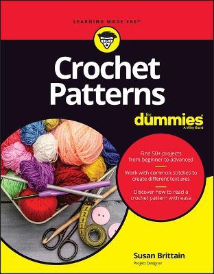 Crochet Patterns For Dummies - Susan Brittain - cover