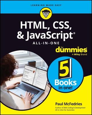 HTML, CSS, & JavaScript All-in-One For Dummies - Paul McFedries - cover
